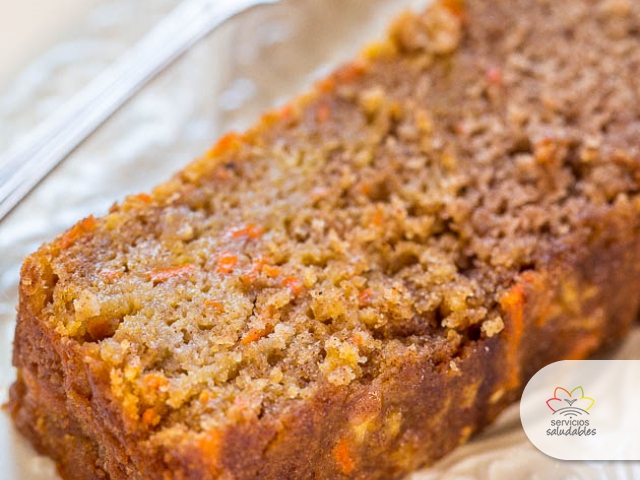 Lunes Saludable con Carrot Cake o  Torta de Zanahoria light súper fácil