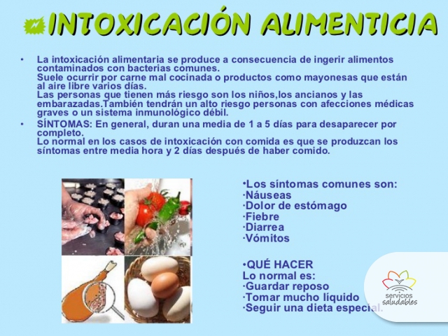 INTOXICACIONES ALIMENTARIAS EN EL VERANO