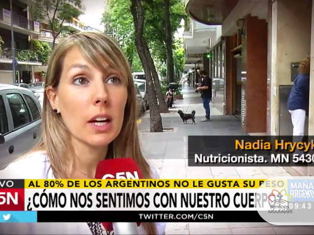 Estuvimos en C5N - Salud: El 80% de los argentinos está disconforme con su peso